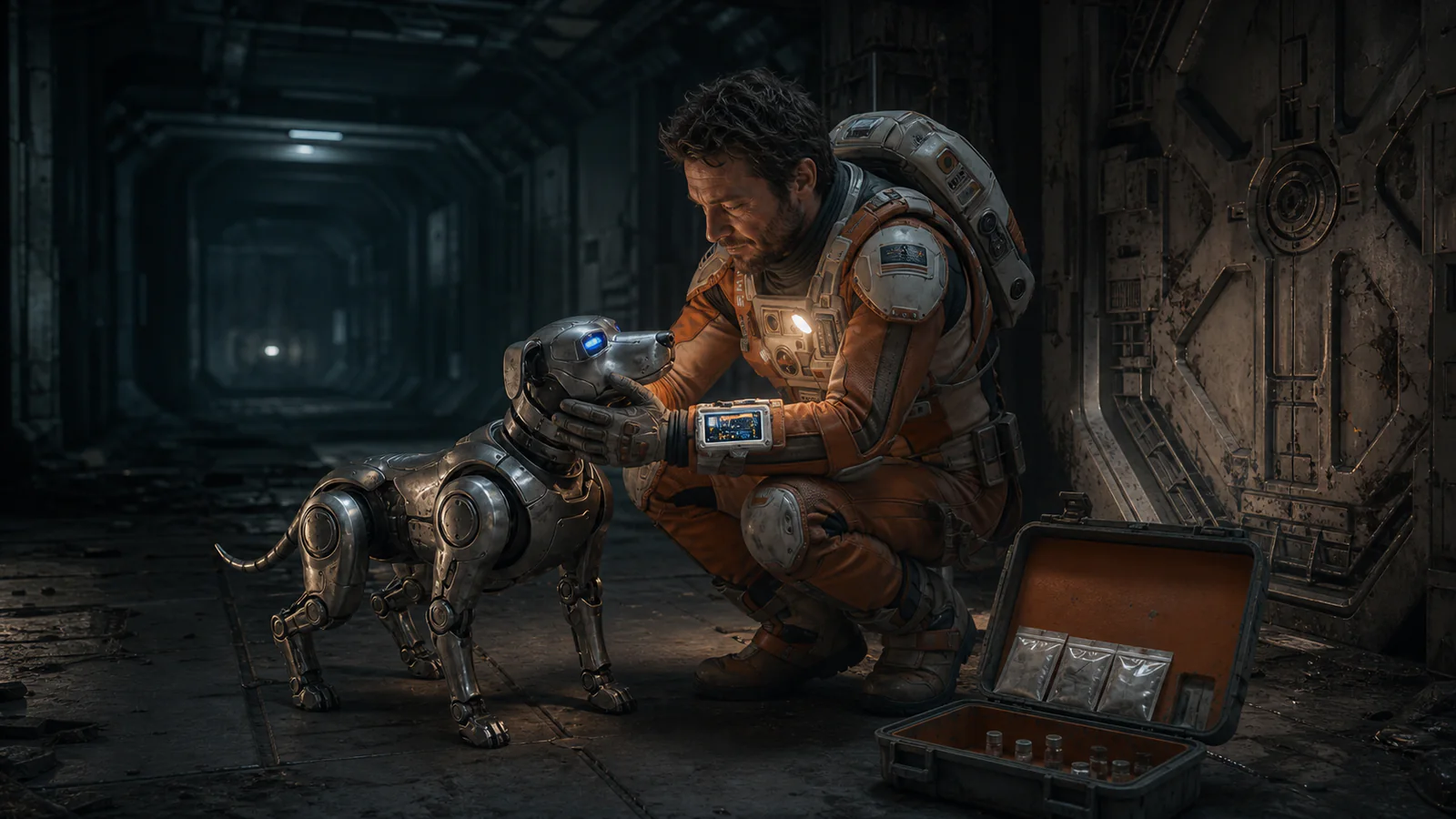 Matt, Pixel and preserved seeds inside Meridiani-07 in Episode 06, Seeds and Bones